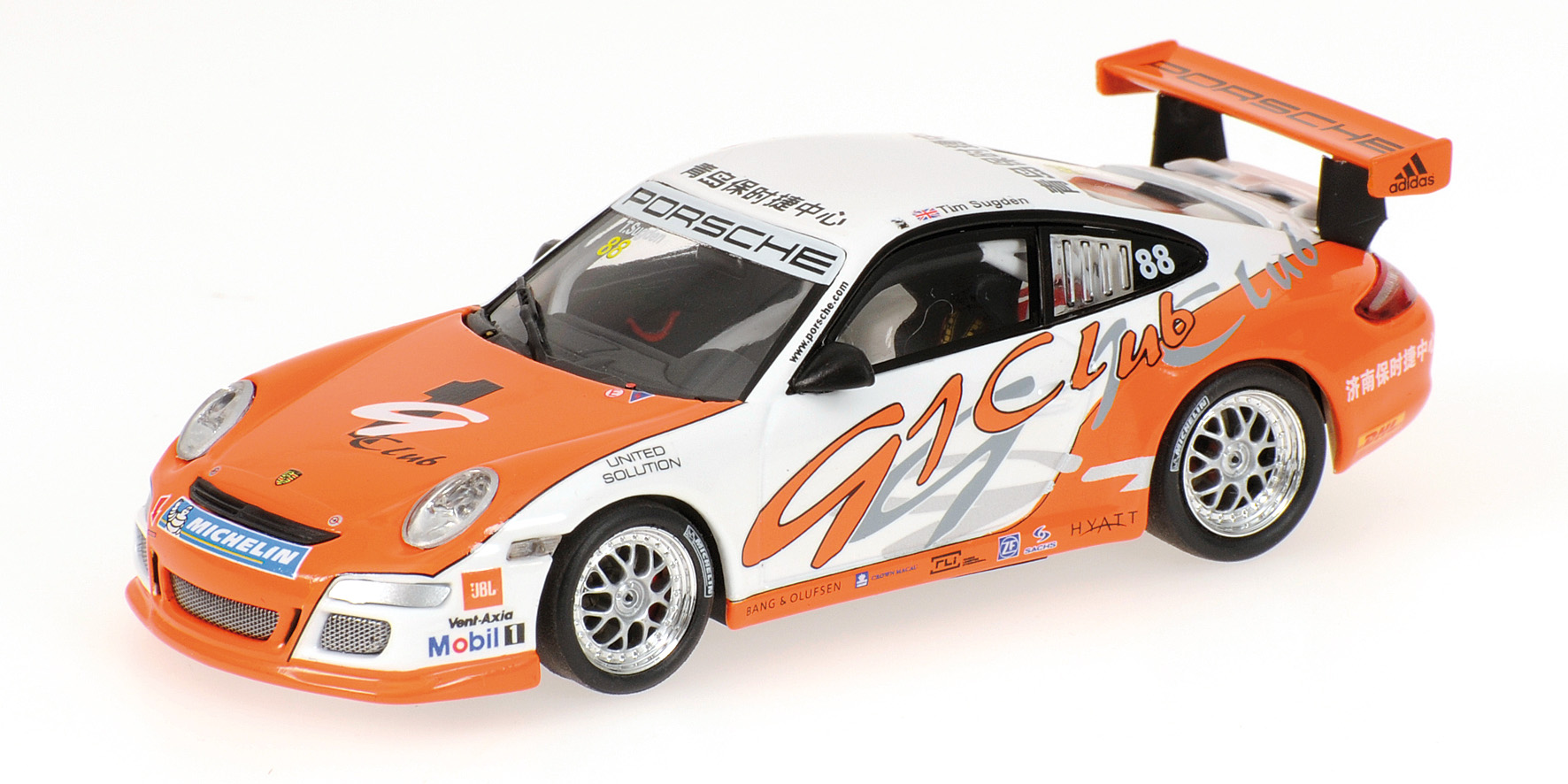 PORSCHE 911 GT3 CUP - TIM SUGDEN - PORSCHE CARRERA CUP ASIA - MACAU - 2007