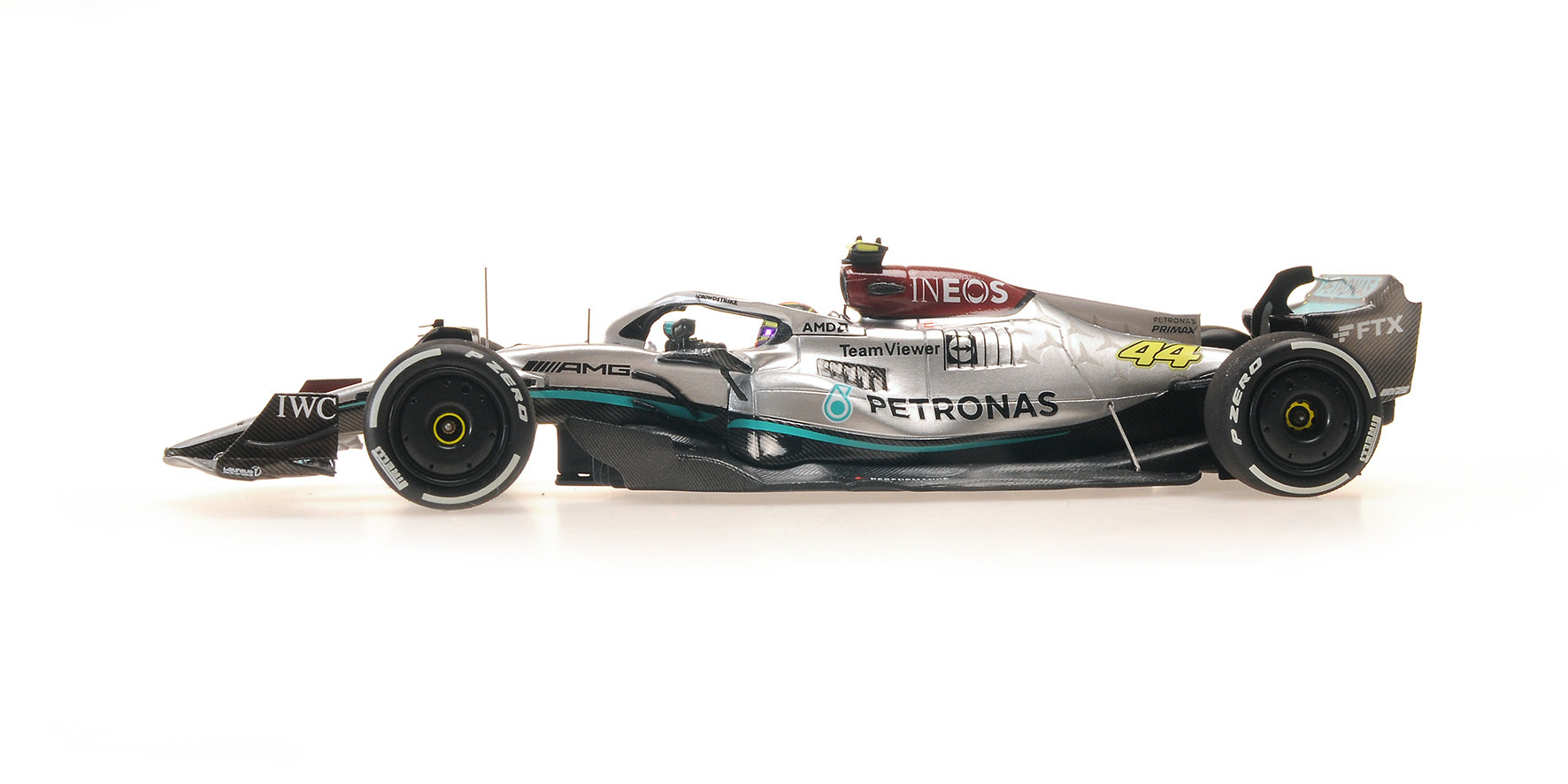 MERCEDES-AMG PETRONAS FORMULA ONE TEAM F1 W13 E PERFORMANCE - L. HAMILTON - 300TH GP - FRENCH GP  22