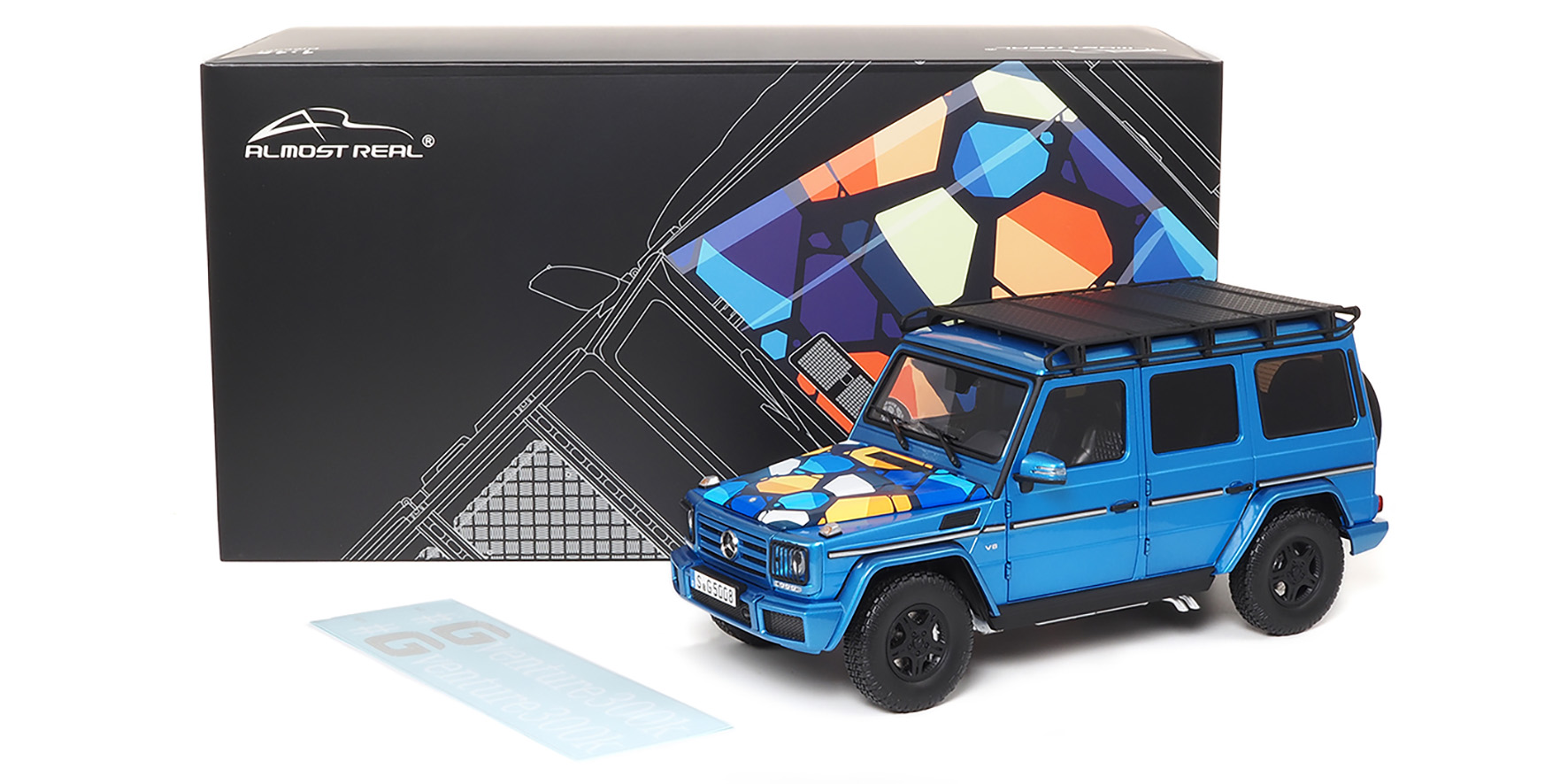 MERCEDES-AMG G-CLASS -#GVENTURE300k - BLUE METALLIC