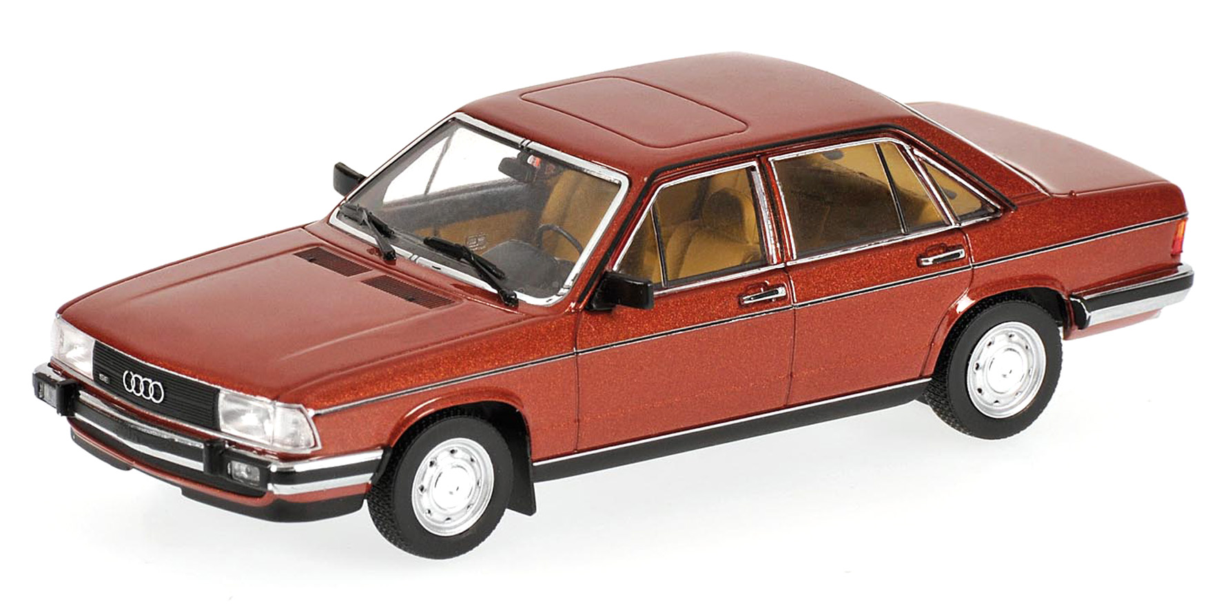 AUDI 100 - 1979 - RED METALLIC