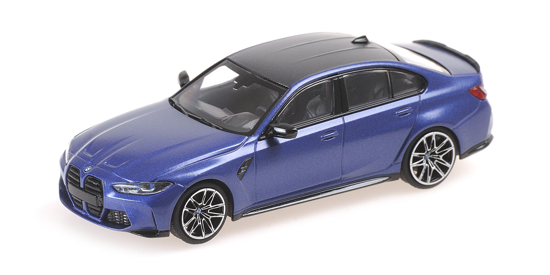 BMW M3 - 2020 - MATT BLUE METALLIC - EXCL. MINICHAMPS.de