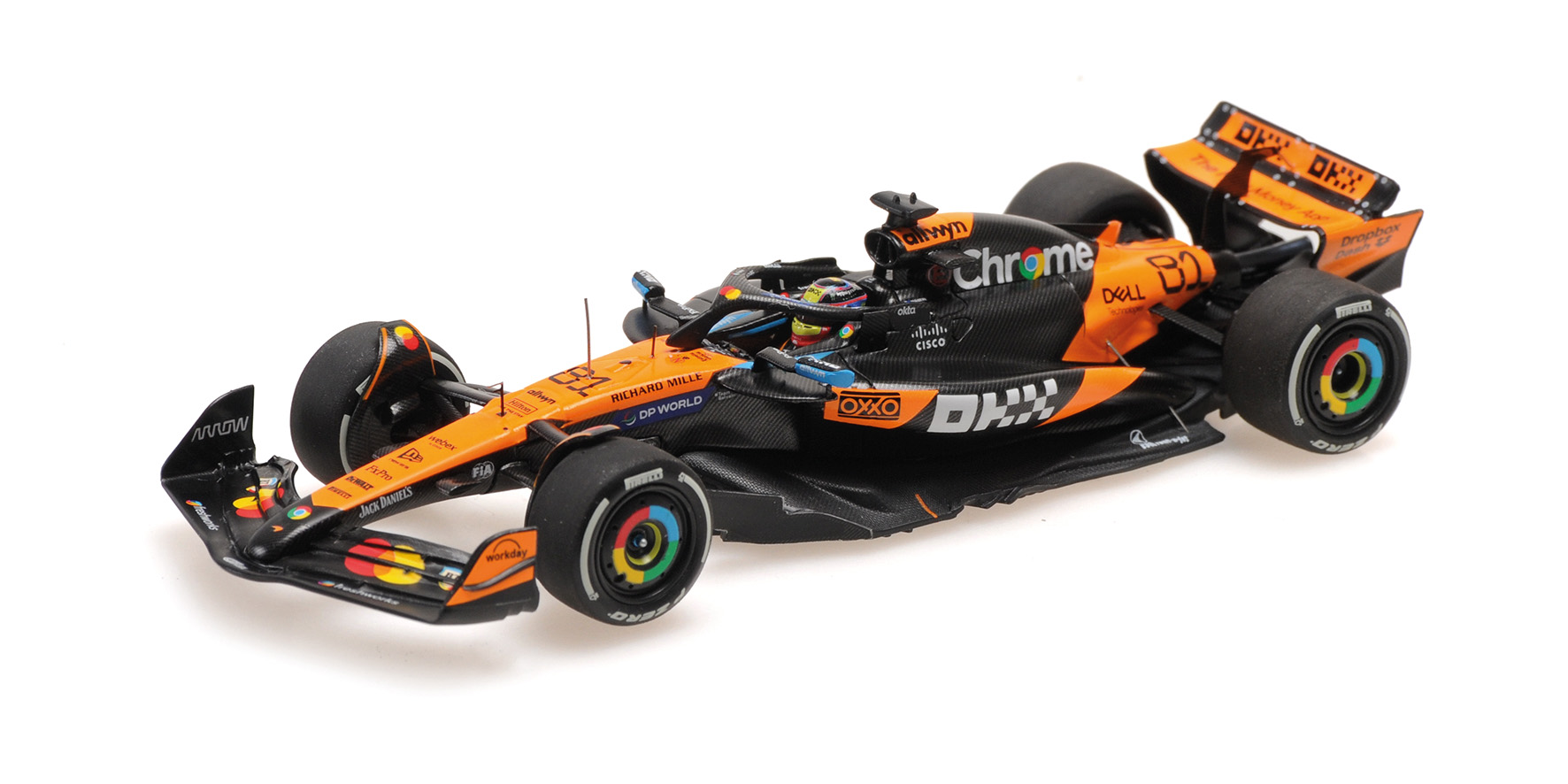 MCLAREN FORMULA 1 TEAM MCL39 - OSCAR PIASTRI - HUNGARIAN GP 2025