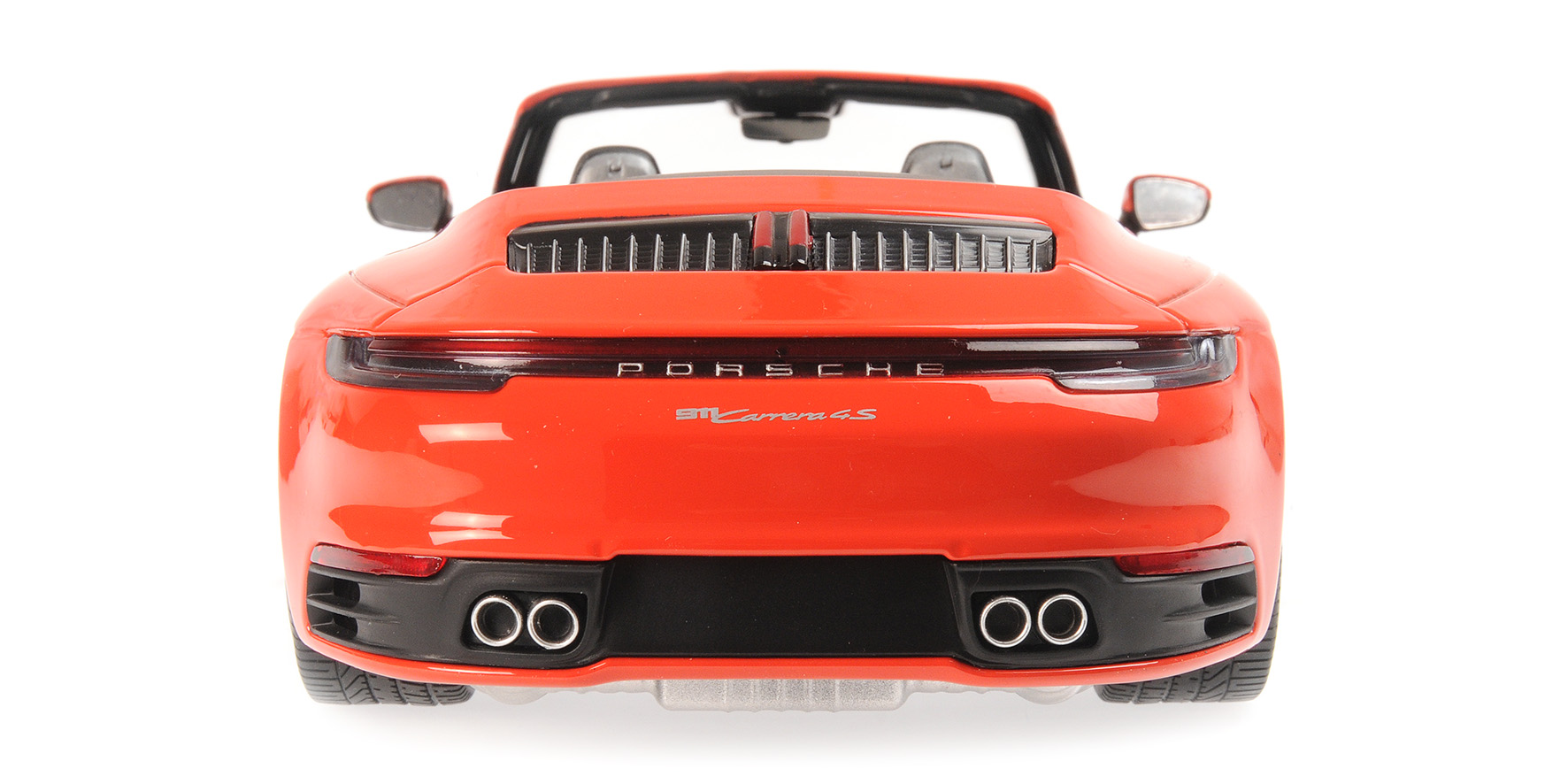PORSCHE 911 CARRERA 4S CABRIOLET - 2019 - ORANGE