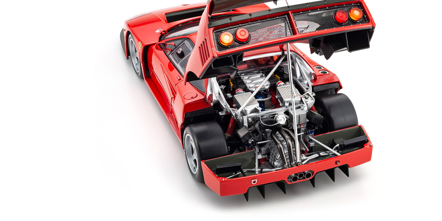 FERRARI F40 COMPETIZIONE - RED (08602CR)