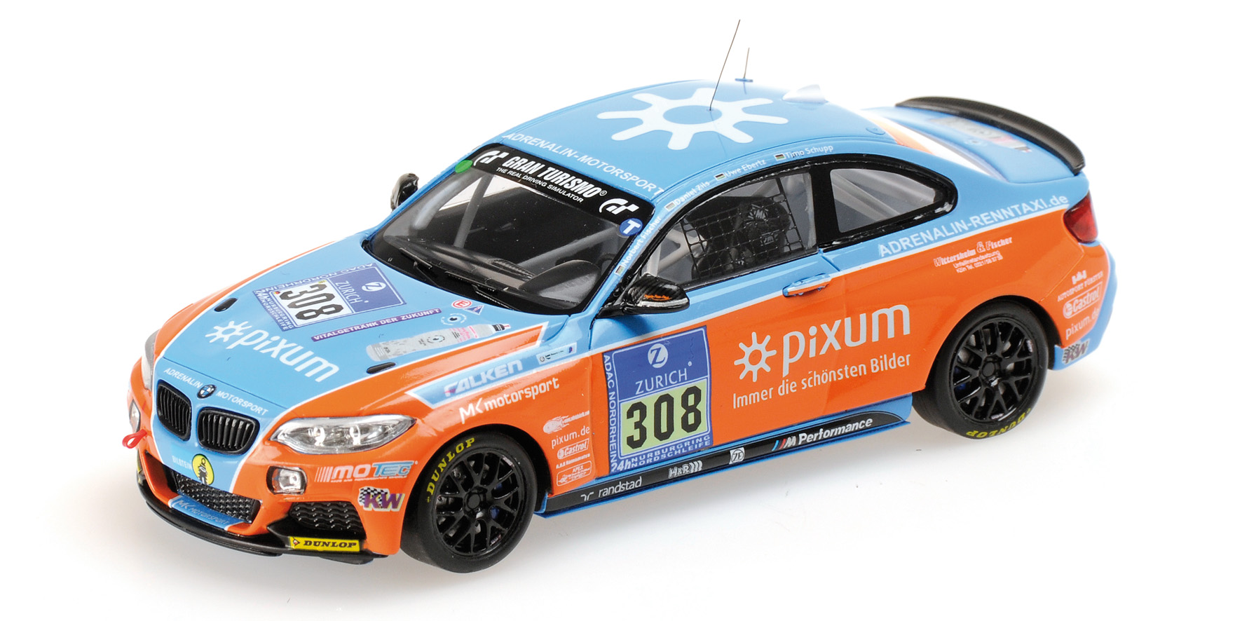 BMW M 235I RACING - TEAM ADRENALIN MOTORSPORT- ZILS/FISCHER/EBERTZ/SCHUPP - 24H NÜRBURGRING