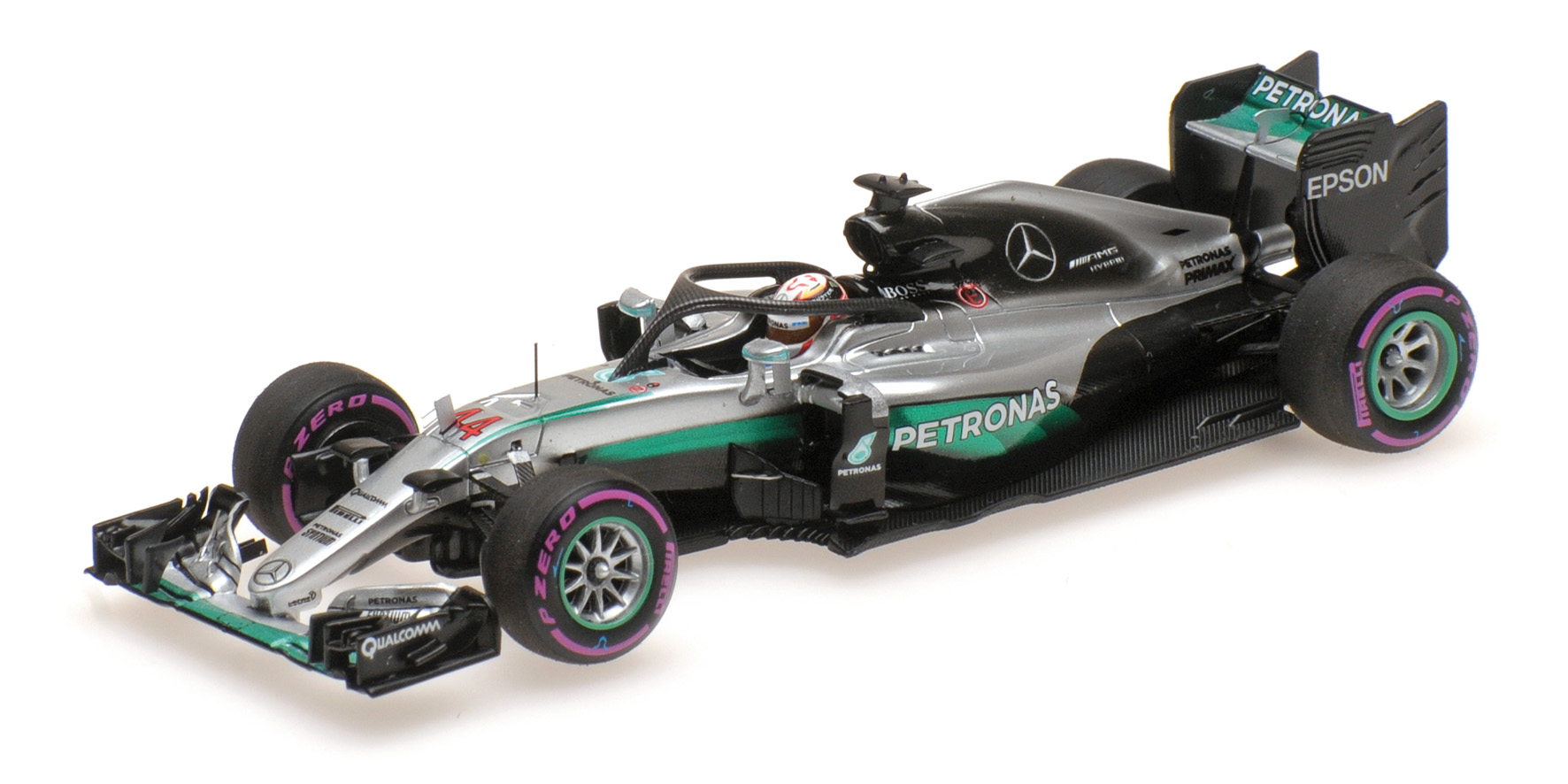 MERCEDES AMG PETRONAS F1 TEAM - F1 W07 HYBRID - HAMILTON - HALO TESTING - SINGAPORE GP 2016