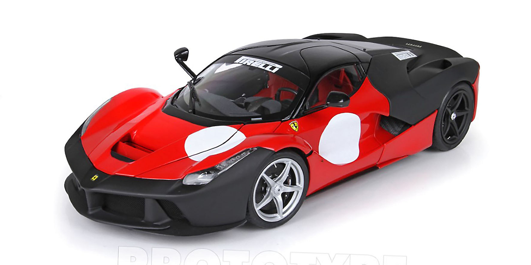 FERRARI LAFERRARI - THIRD PHASE PROTOTYPE TEST 2012 RED/BLACK