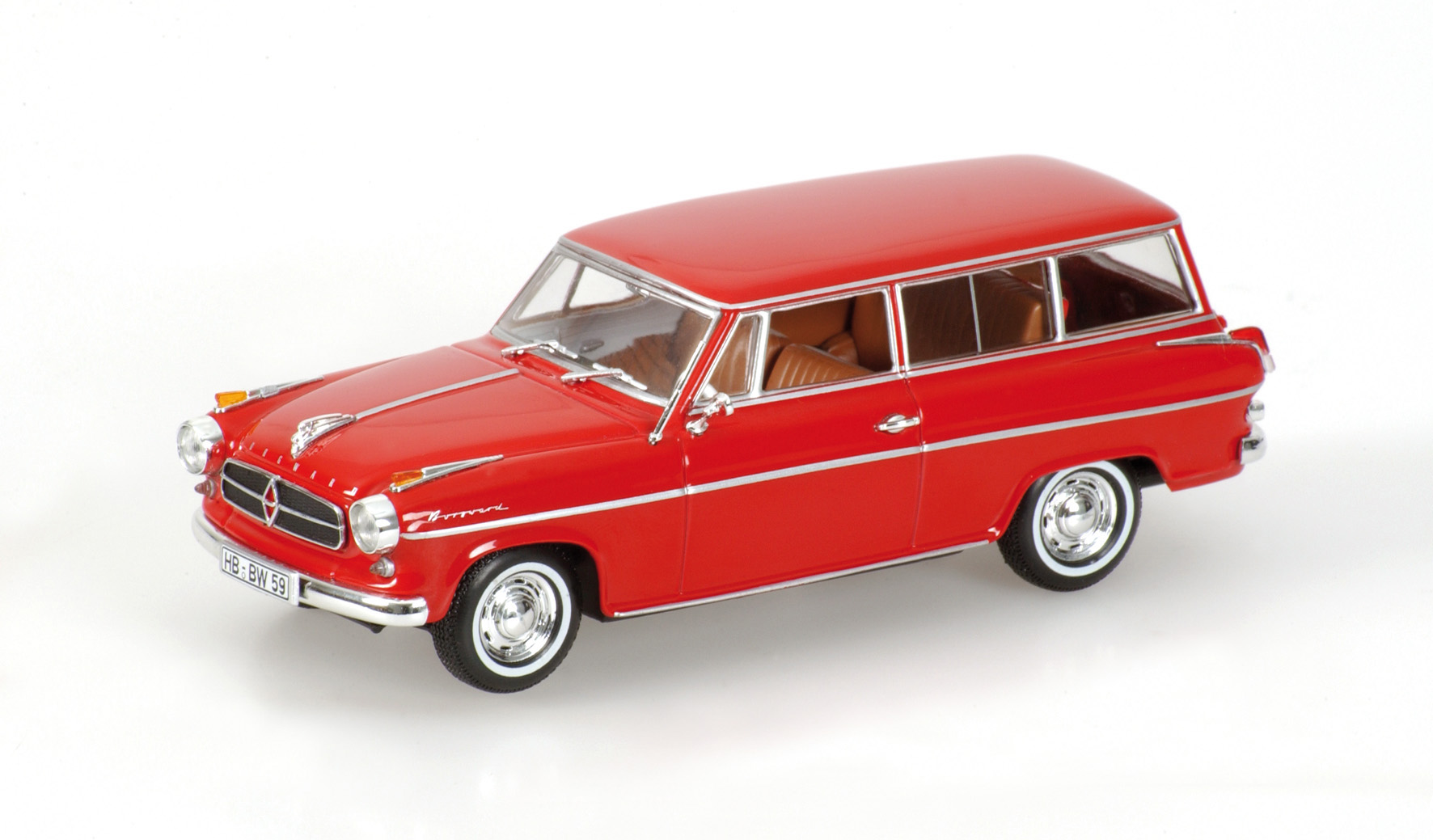 BORGWARD ISABELLA - 1958 - RED