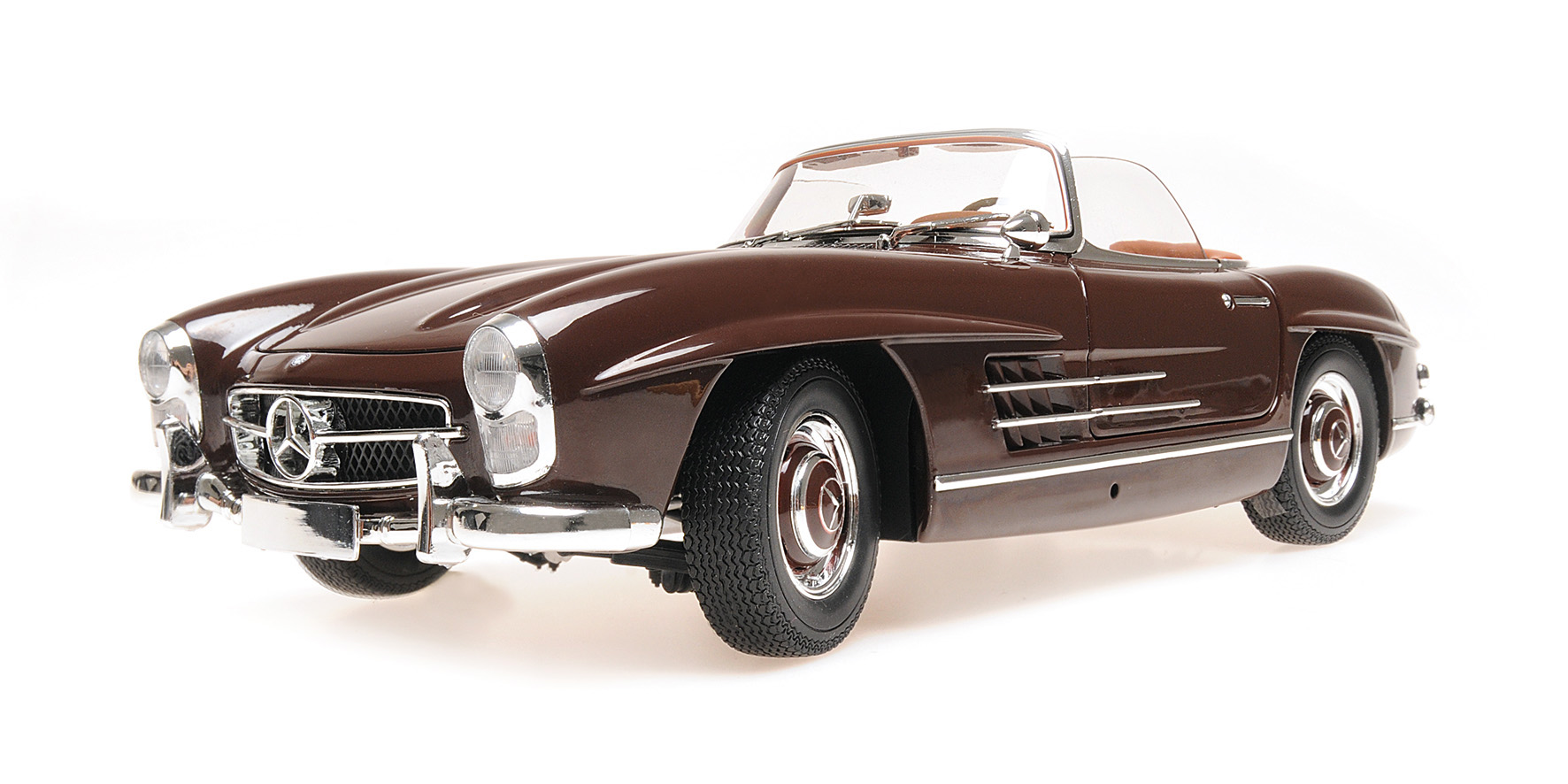 MERCEDES-BENZ 300 SL ROADSTER (W198) - 1957 - DARK RED