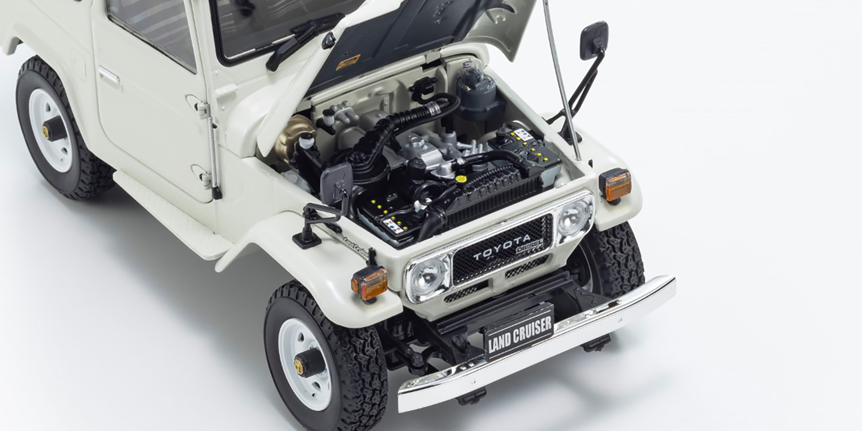 TOYOTA LAND CRUISER 40 VAN (BJ42V) - WHITE (08971W)