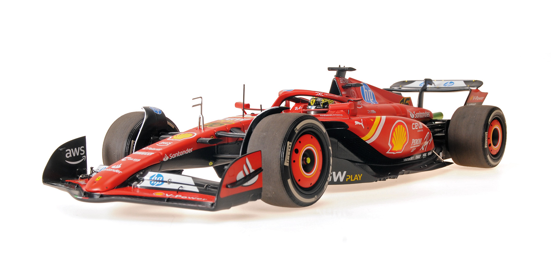 FERRARI SF-24 - CHARLES LECLERC - WINNER GP ITALY 2024