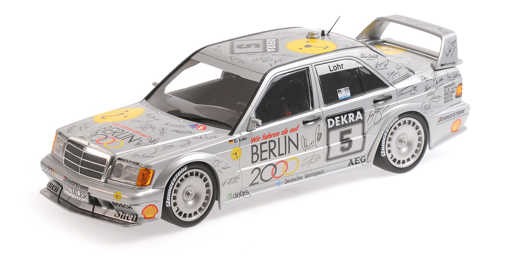MERCEDES-BENZ 190E 2.5-16 EVO 2 - TEAM AMG-MERCEDES - ELLEN LOHR - DTM 1992