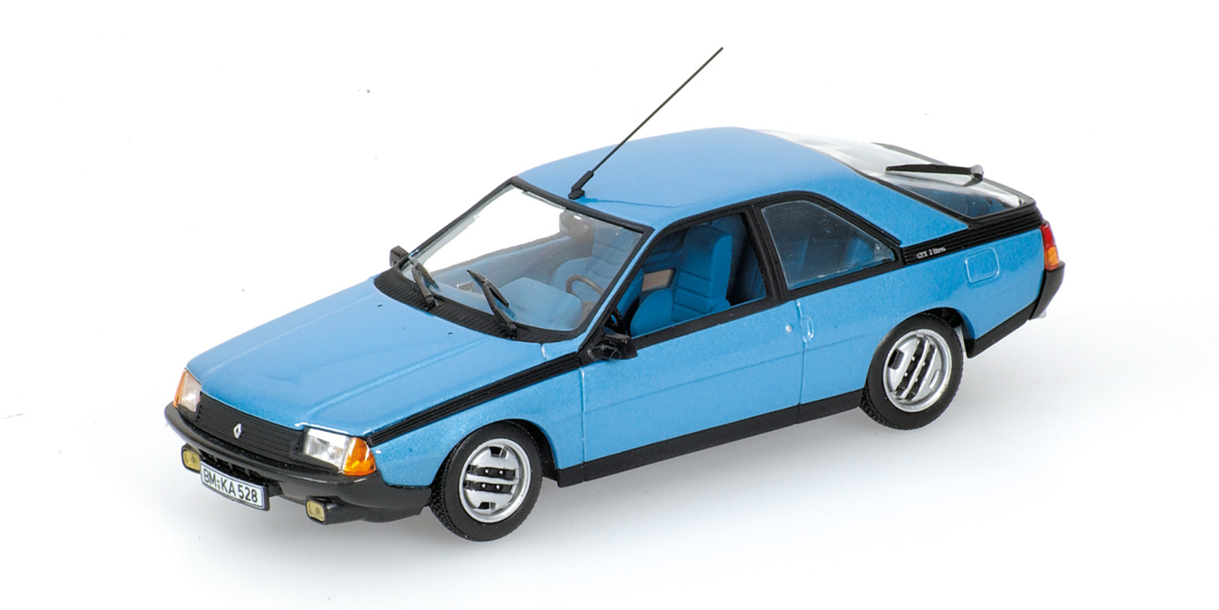 RENAULT FUEGO - 1983 - BLUE METALLIC
