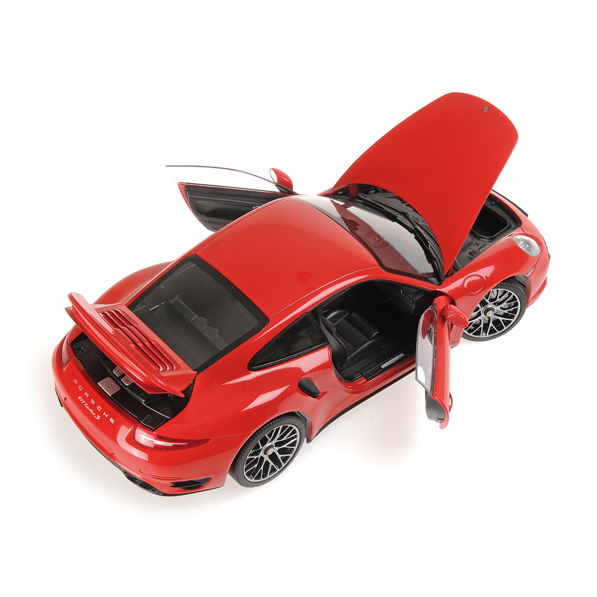 PORSCHE 911 TURBO S (991) - 2013 - RED