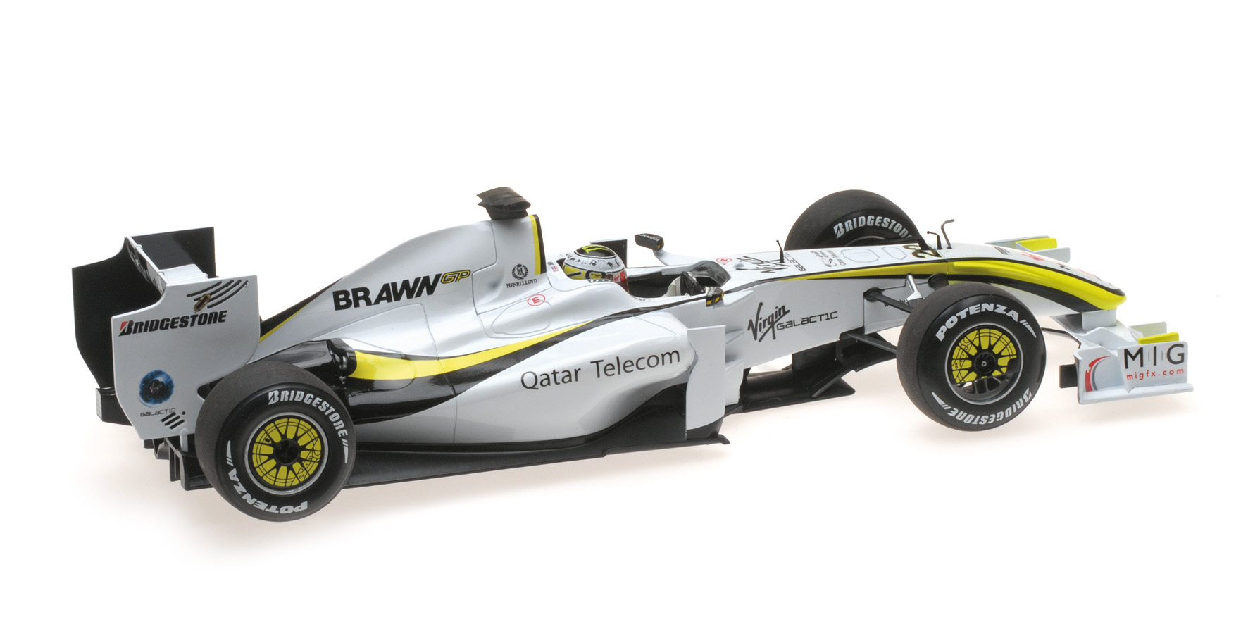 BRAWN GP BGP001 - JENSON BUTTON - WORLD CHAMPION 2009