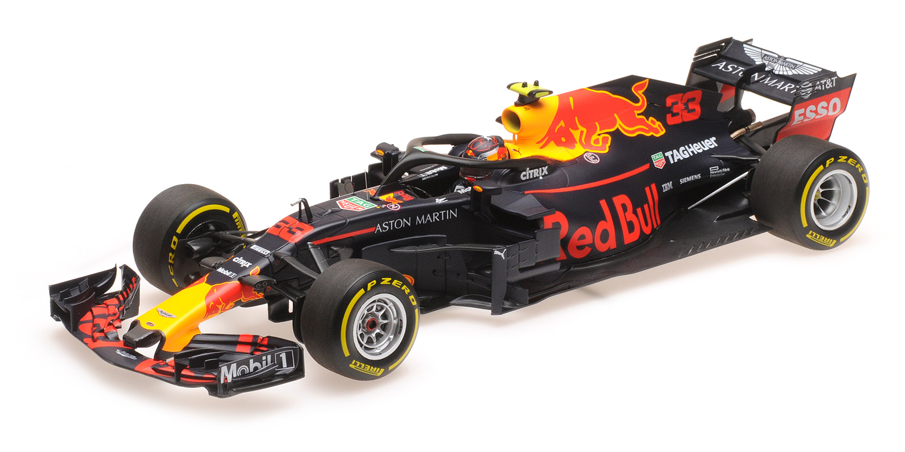 ASTON MARTIN RED BULL RACING TAG-HEUER RB14 - MAX VERSTAPPEN - 2018