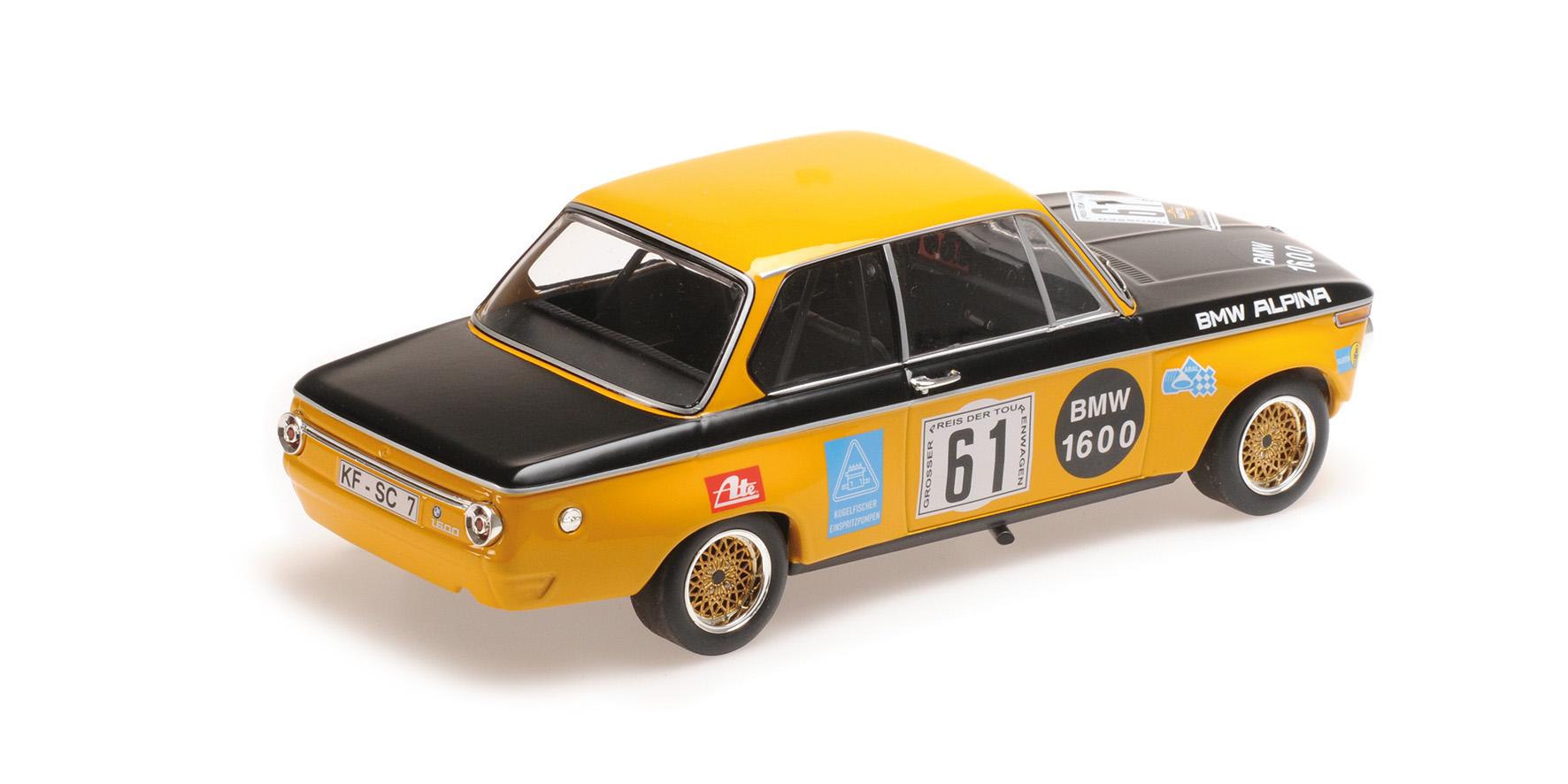 BMW 1602 - BMW-ALPINA - HERZOG/LAUDA - 6H NÜRBURGRING 1970