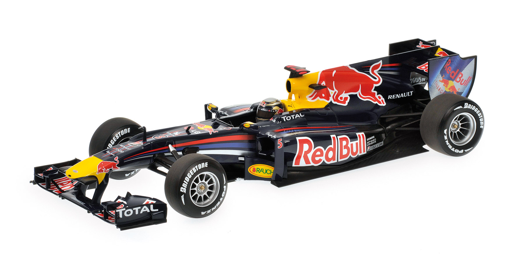 RED BULL RACING RENAULT RB6 - SEBASTIAN VETTEL - 2010