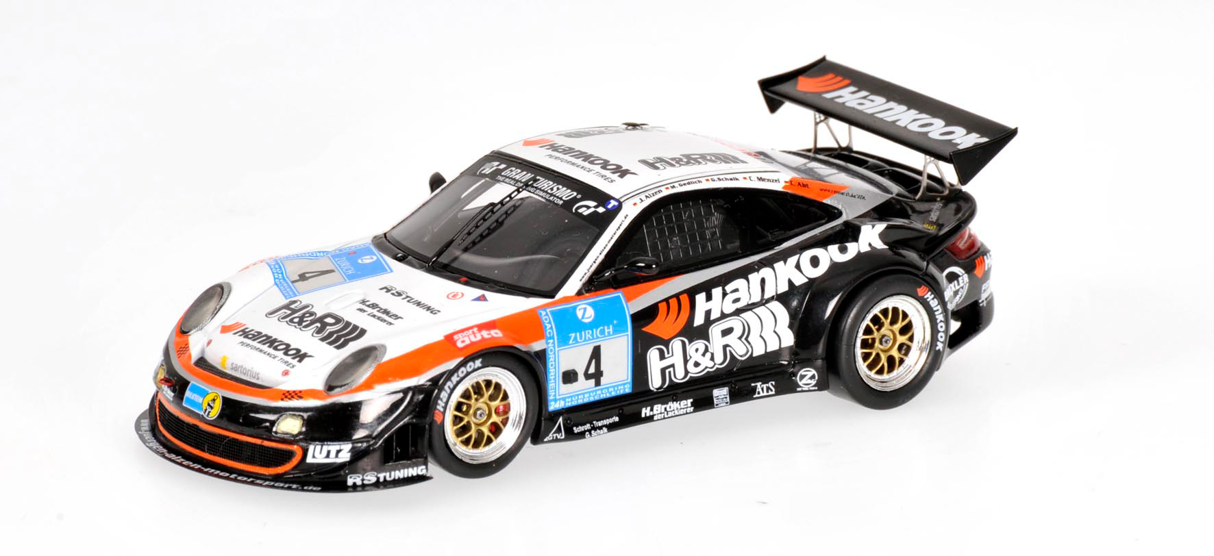 PORSCHE 997 ALZEN TURBO - ALZEN/GEDLICH/SCHALK/MENZEL/ABT - 24H NÜRBURGRING 2008