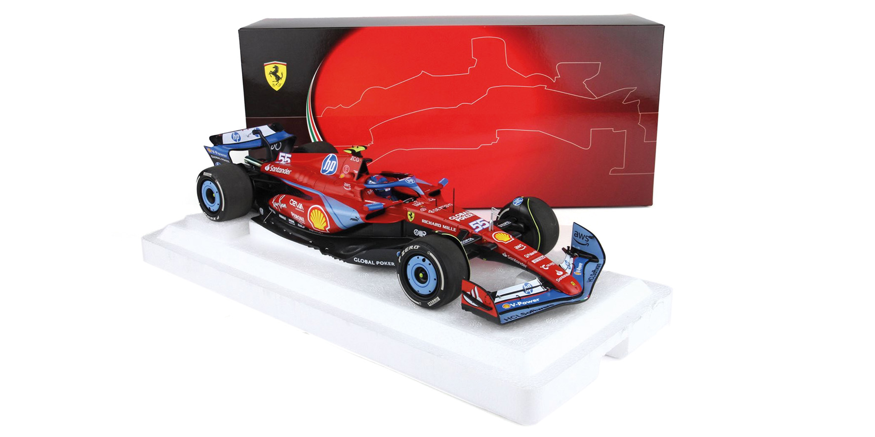 FERRARI SF-24 - CARLOS SAINZ - GP MIAMI 2024