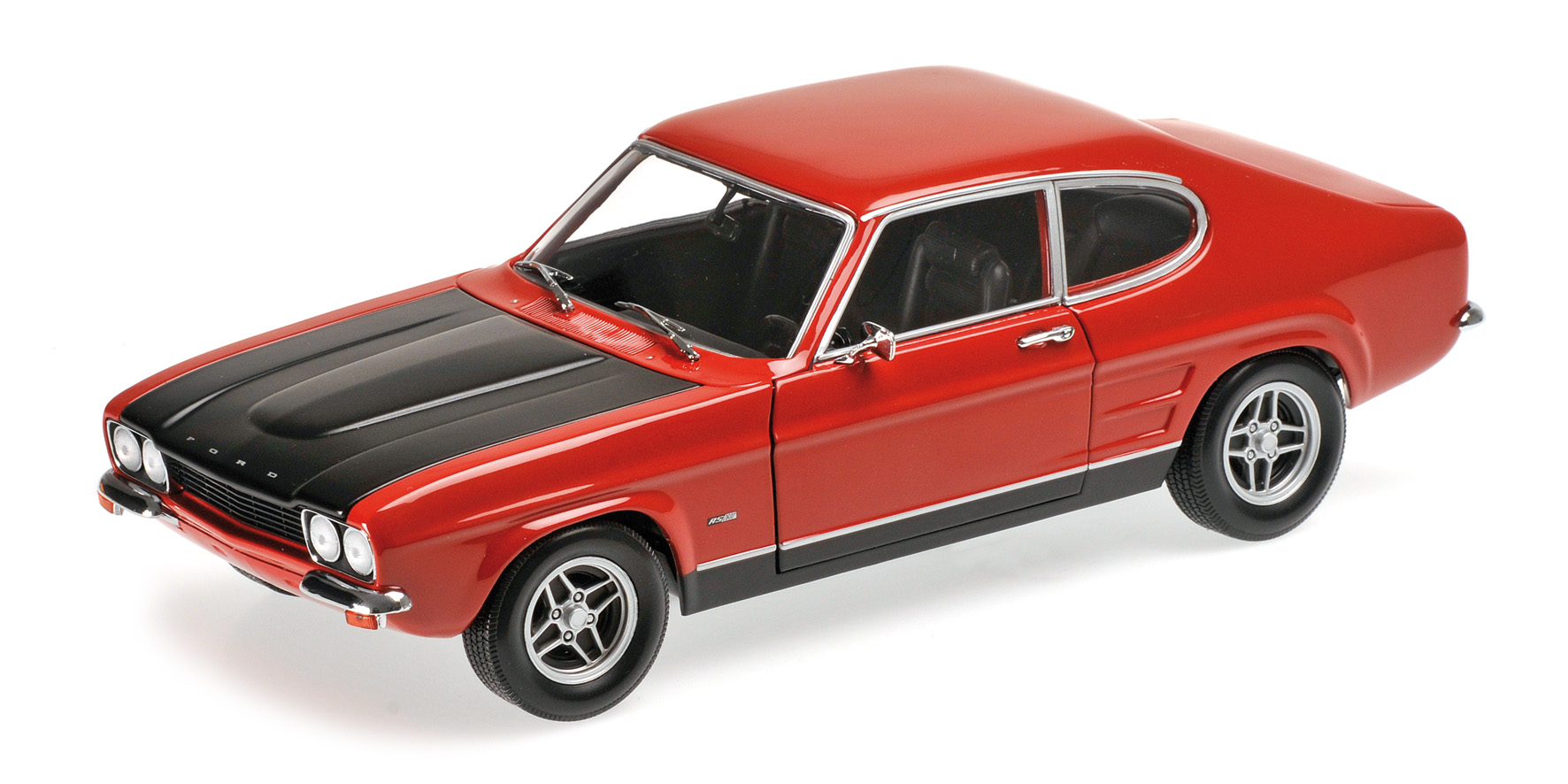 FORD CAPRI RS 2600 - 1970 - RED/BLACK (LHD)