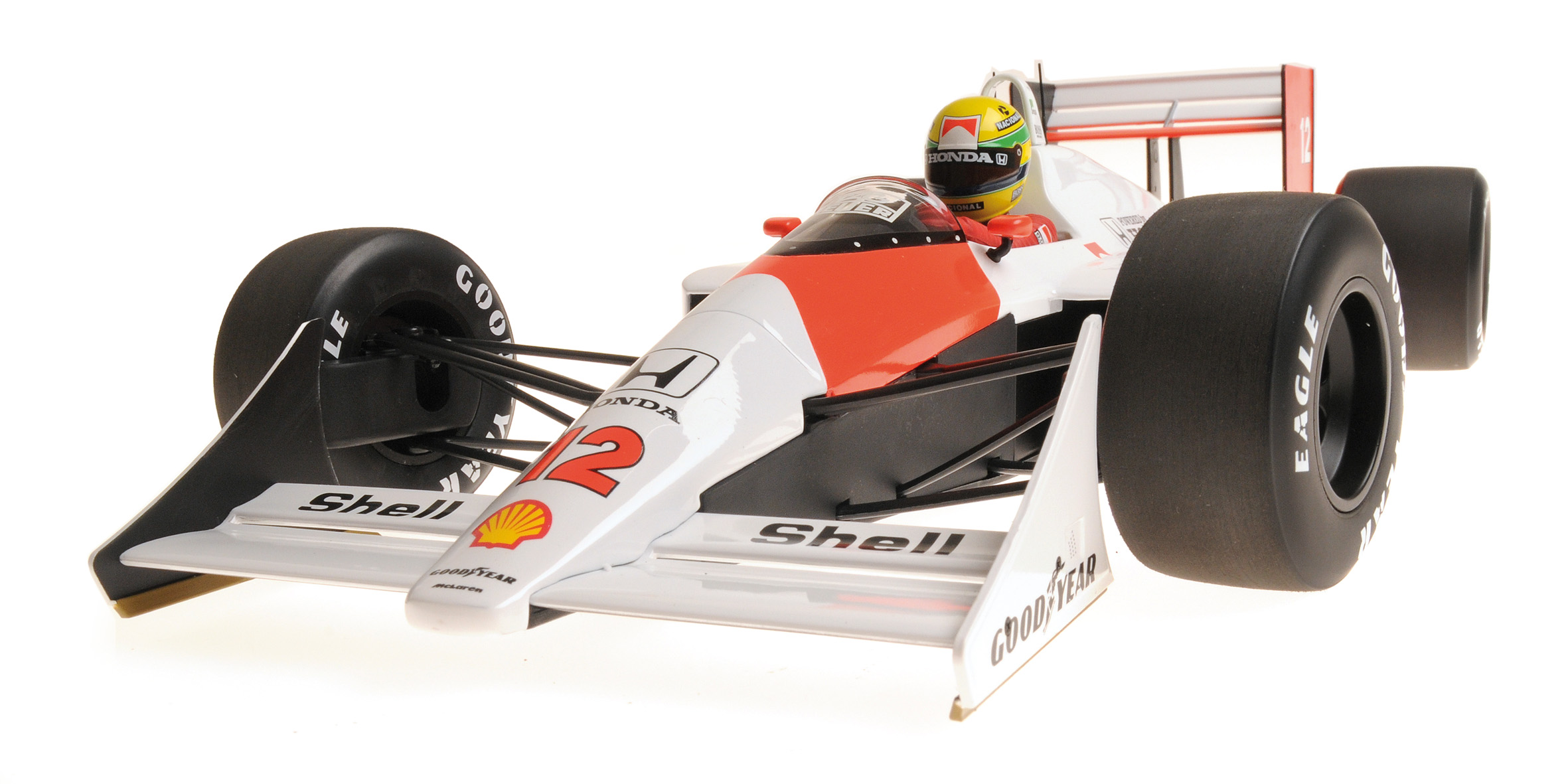 MCLAREN HONDA MP4/4 - AYRTON SENNA - WORLD CHAMPION 1988
