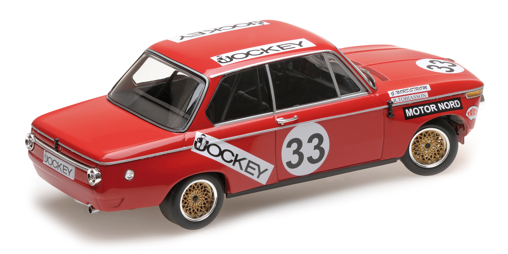 BMW 2002 - JOCKEY RACING - TOBIASSON/NORDSTRÖM - NÜRBURGRING 6 HOURS 1972