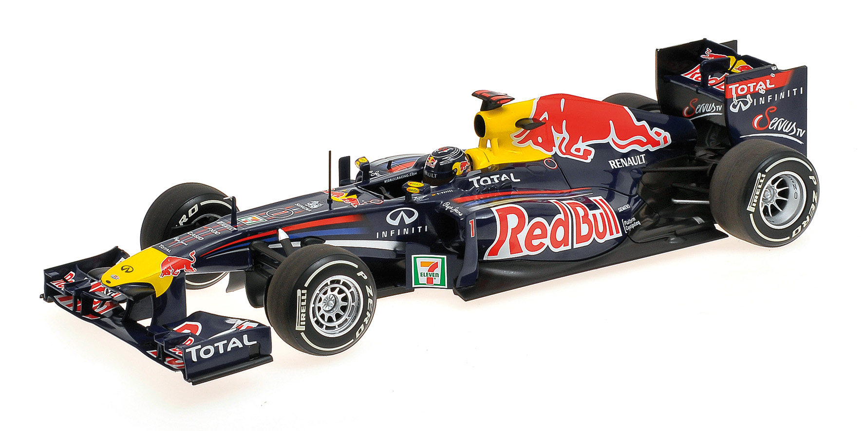RED BULL RACING RB7 - SEBASTIAN VETTEL - JAPANESE GP - WORLD CHAMPION 2011