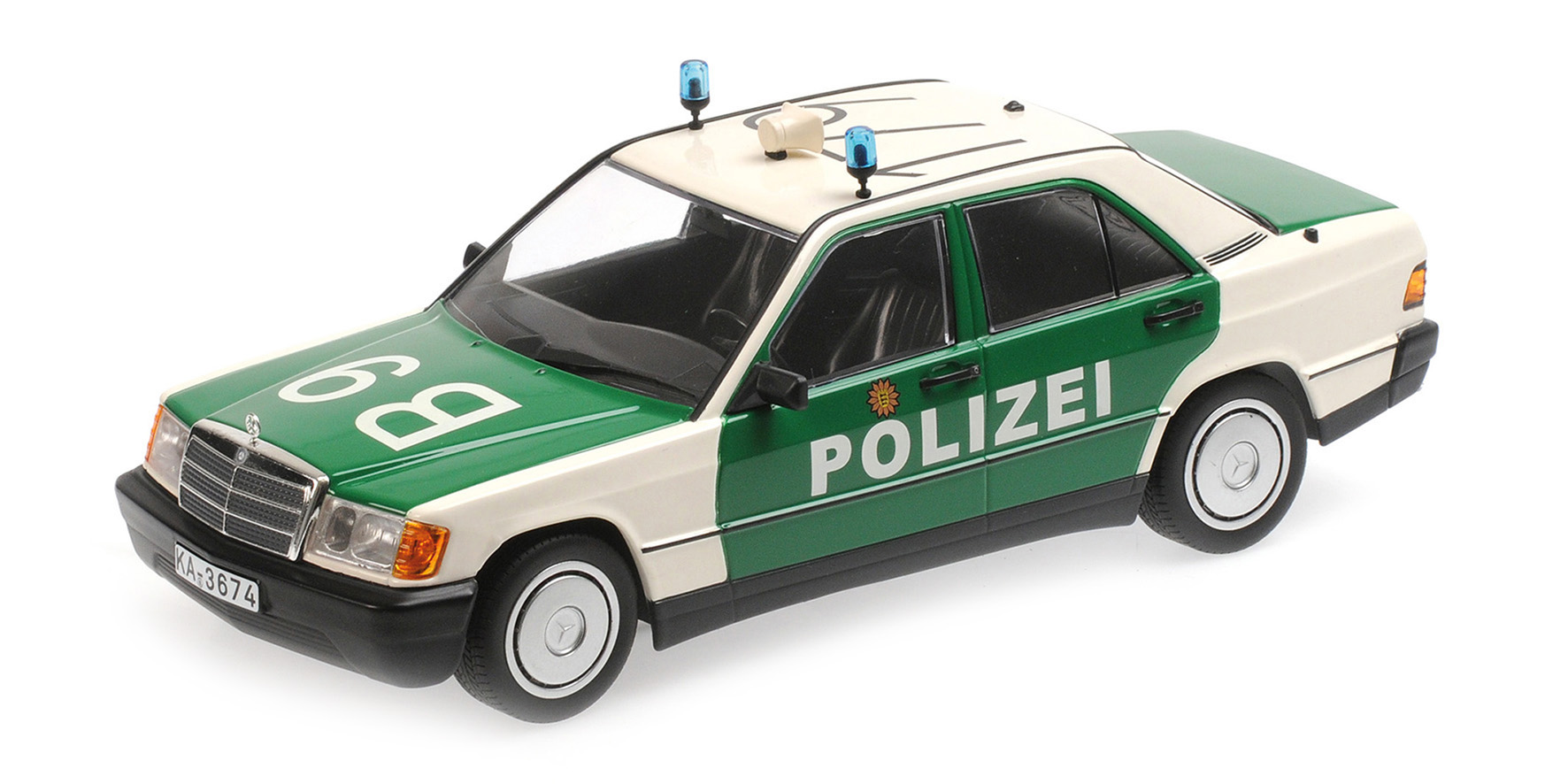 MERCEDES-BENZ 190E (W201) - 1982 - 'POLIZEI GERMANY'