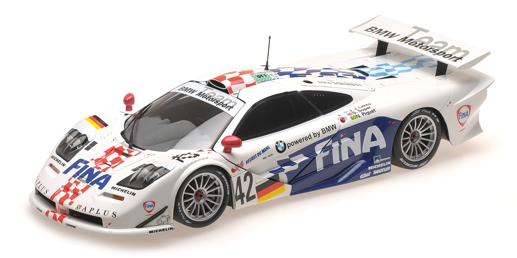 MCLAREN F1 GTR - BMW MOTORSPORT - LEHTO/SOPER/PIQUET - 24H LE MANS 1997