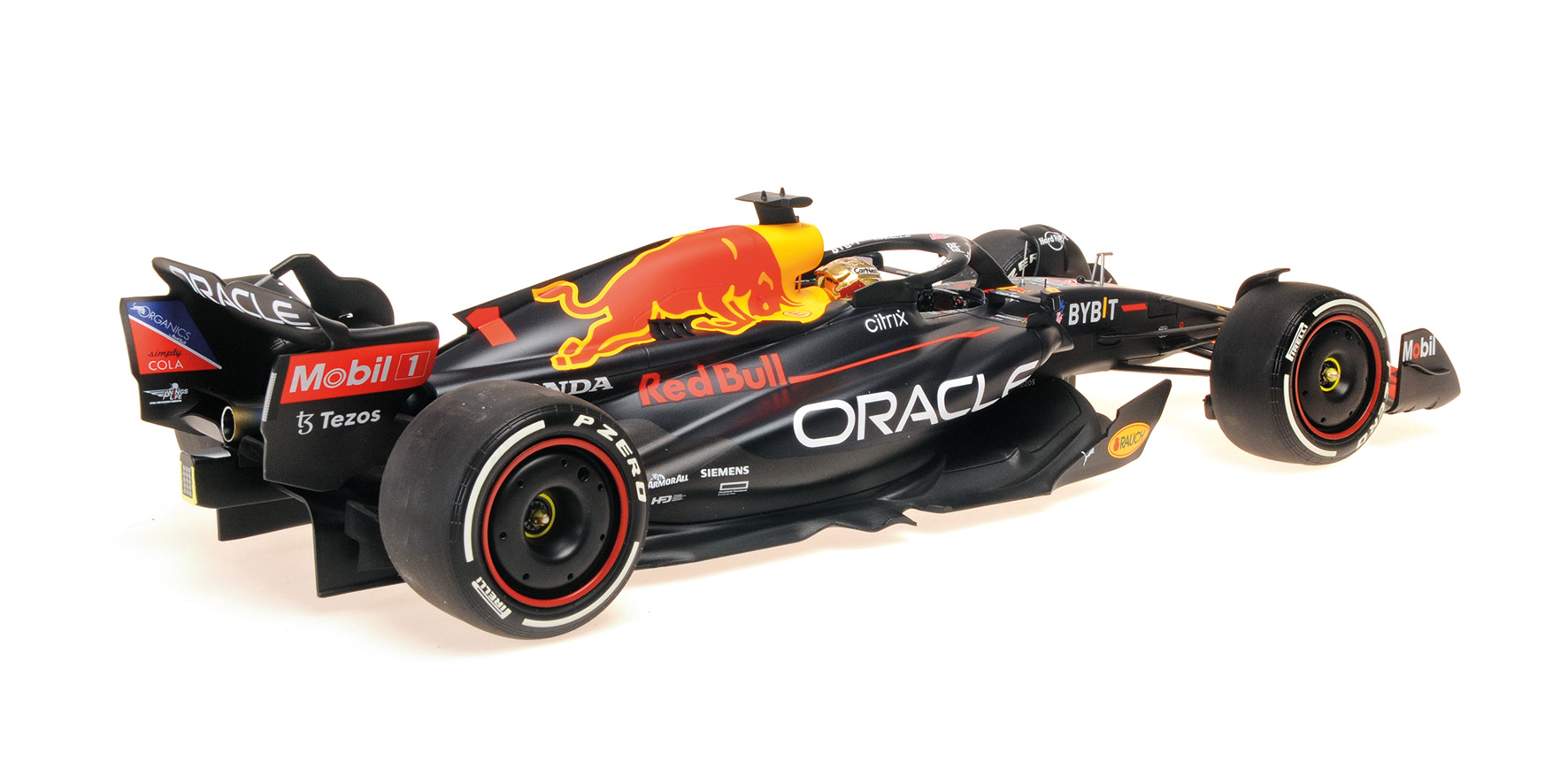 RED BULL RACING HONDA  RB18 - MAX VERSTAPPEN - WINNER ABU DHABI 2022