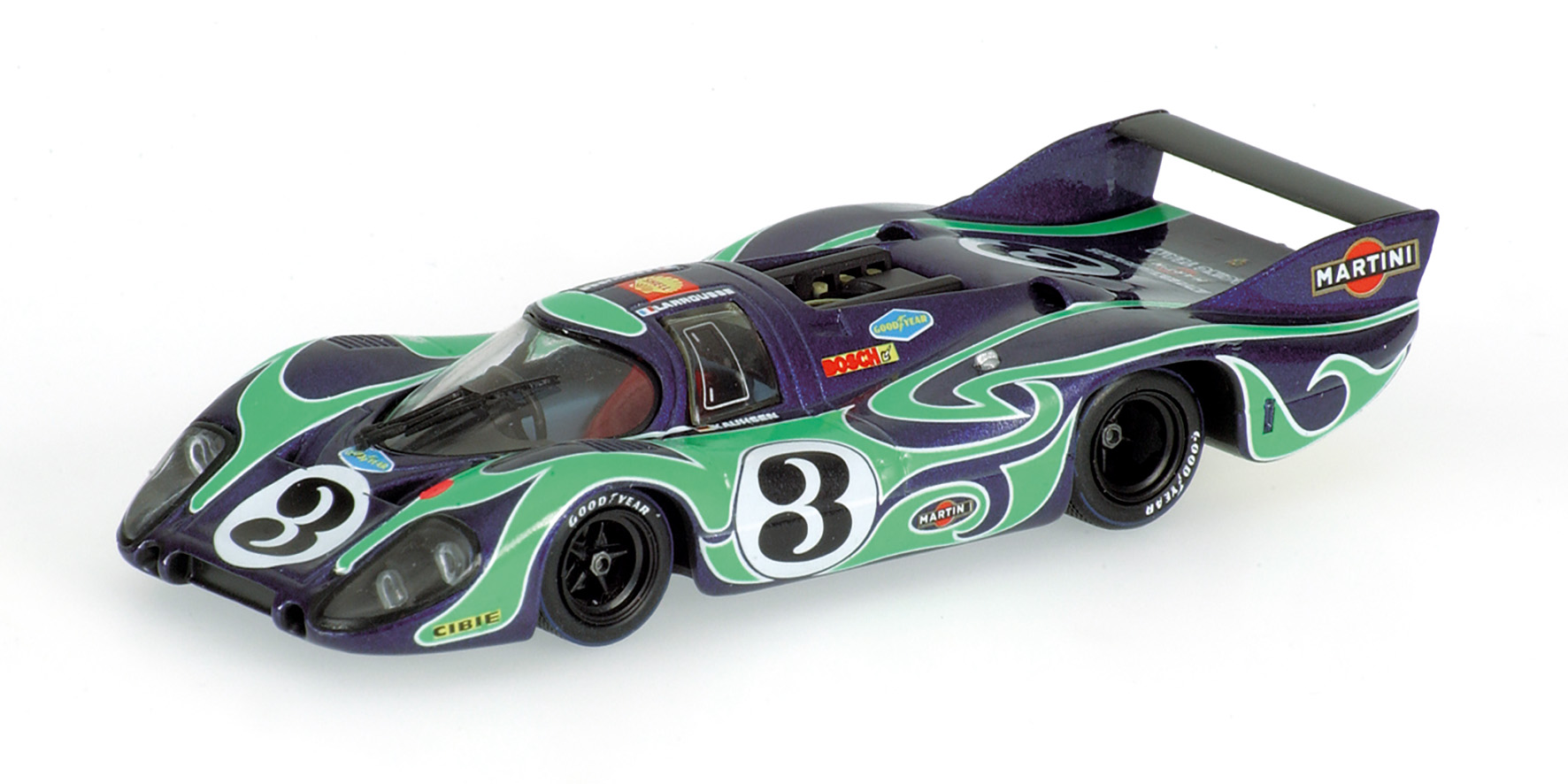 PORSCHE 917L - LARROUSSE/KAUHSEN - MARTINI RACING TEAM - 24H LE MANS 1970