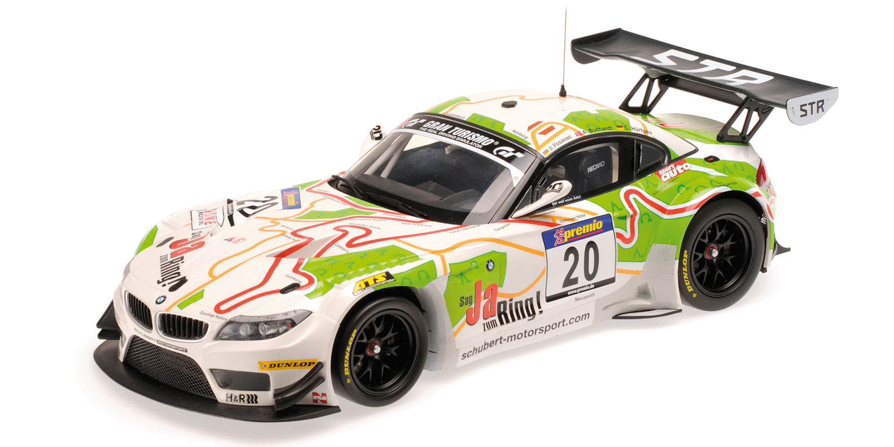 BMW Z4 GT3 - BMW TEAM SCHUBERT - HÜRTGEN/POSAVAC/BUCHARDT - 6H RUHR-POKAL-RENNEN 2012