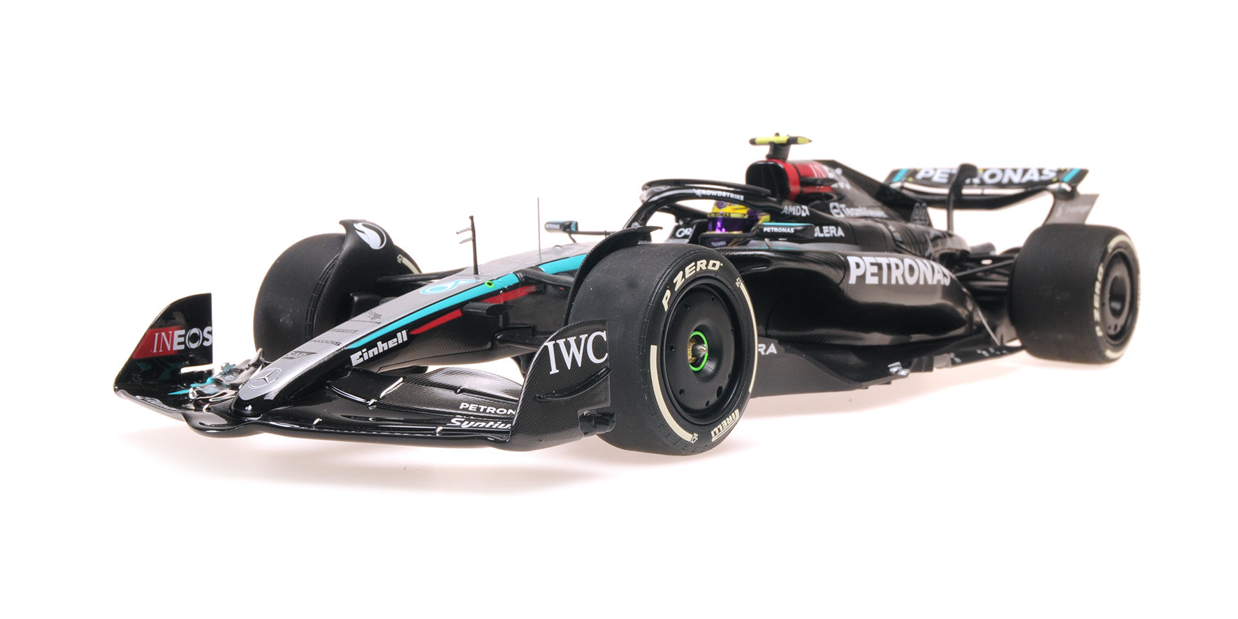 MERCEDES-AMG PETRONAS FORMULA ONE TEAM F1 W15 E PERFORMANCE - LEWIS HAMILTON - 2024