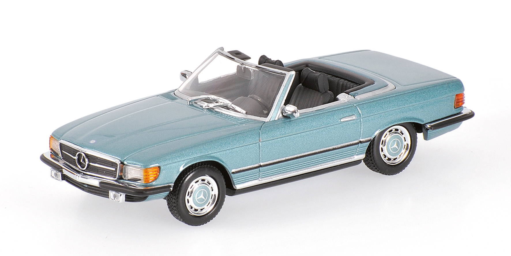 MERCEDES-BENZ 350 SL CABRIOLET (R107) - 1971 - BLUE METALLIC