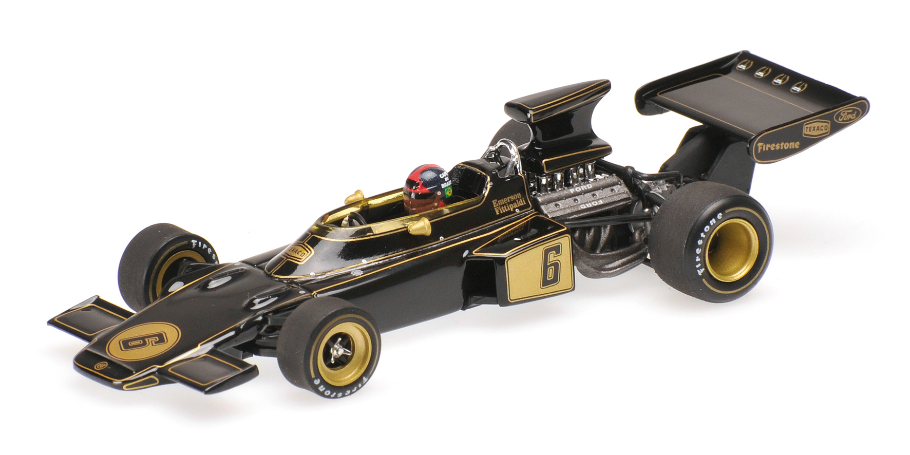 LOTUS FORD 72 - EMERSON FITTIPALDI - WINNER ITALIAN GP - WORLD CHAMPION 1972