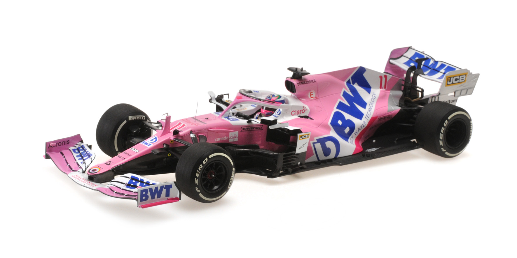 BWT RACING POINT F1 TEAM MERCEDES RP20 - SERGIO PÉREZ - WINNER SAKHIR GP 2020
