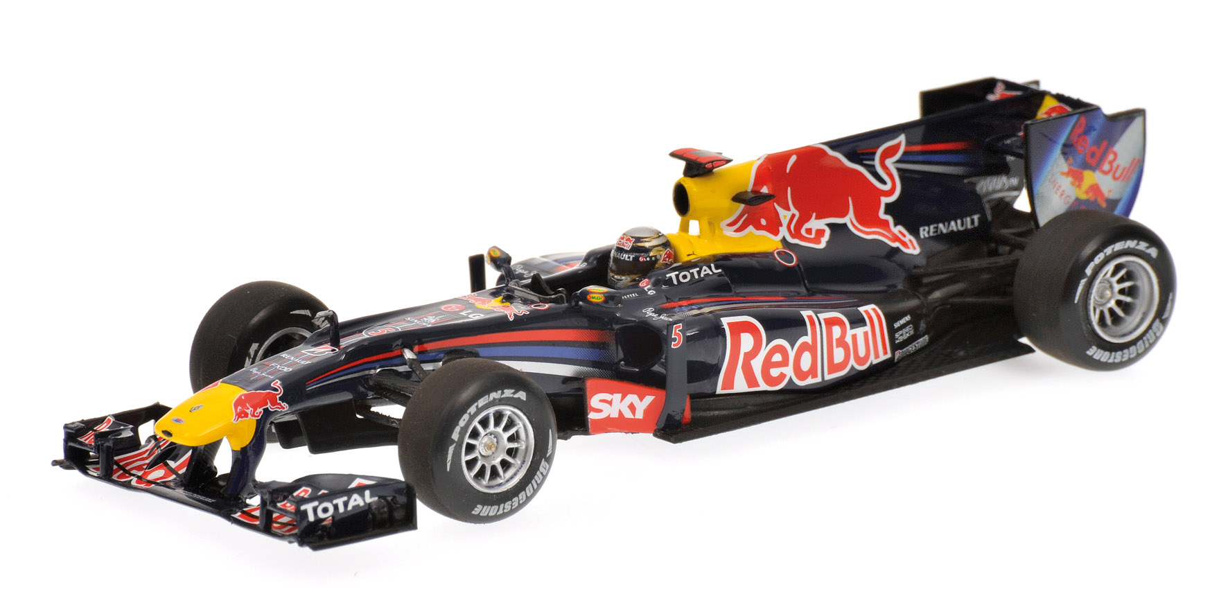 RED BULL RACING RENAULT RB6 - SEBASTIAN VETTEL - BRAZILIAN GP WINNER 2010