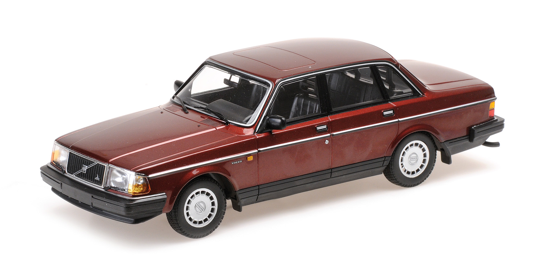 VOLVO 240 GL - 1986 - DARK RED METALLIC