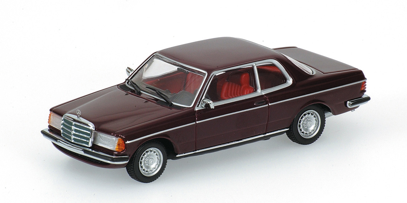 MERCEDES-BENZ 280 CE COUPE (W123) - 1977 - RED METALLIC