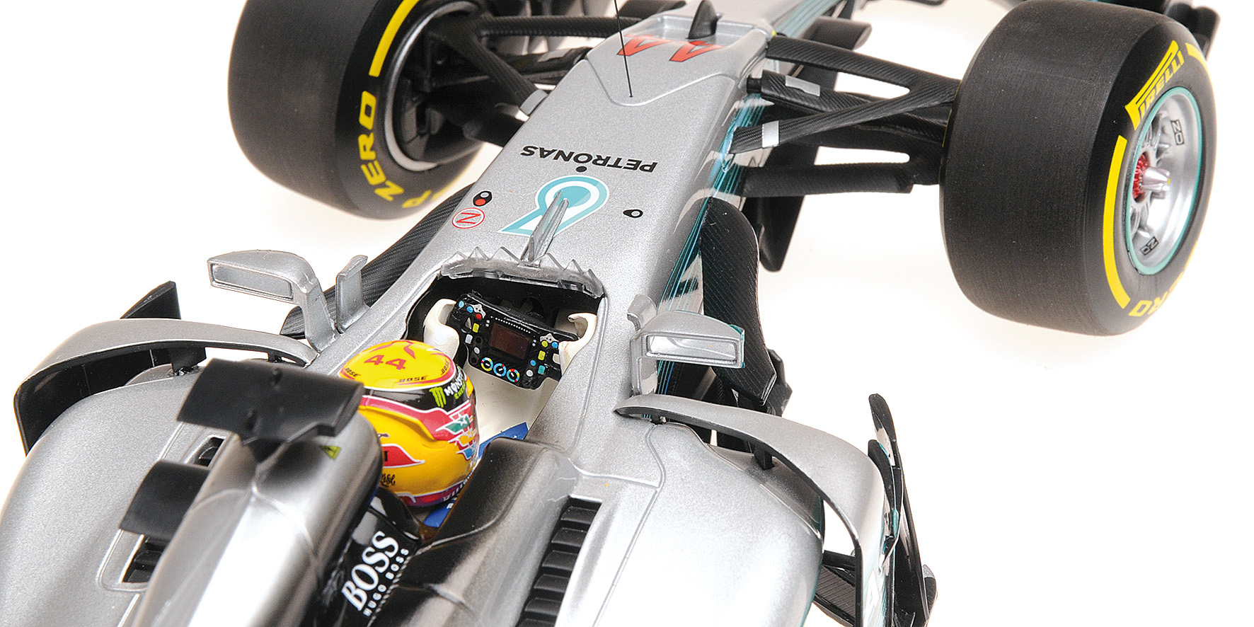 MERCEDES AMG PETRONAS FORMULA ONE TEAM F1 W08 EQ POWER+ - LEWIS HAMILTON - WINNER SPANISH GP 2017