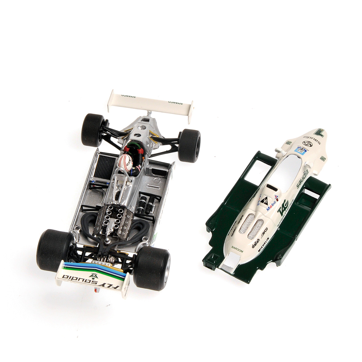 WILLIAMS FORD FW07C - ALAN JONES - 1981 - WITH ENGINE