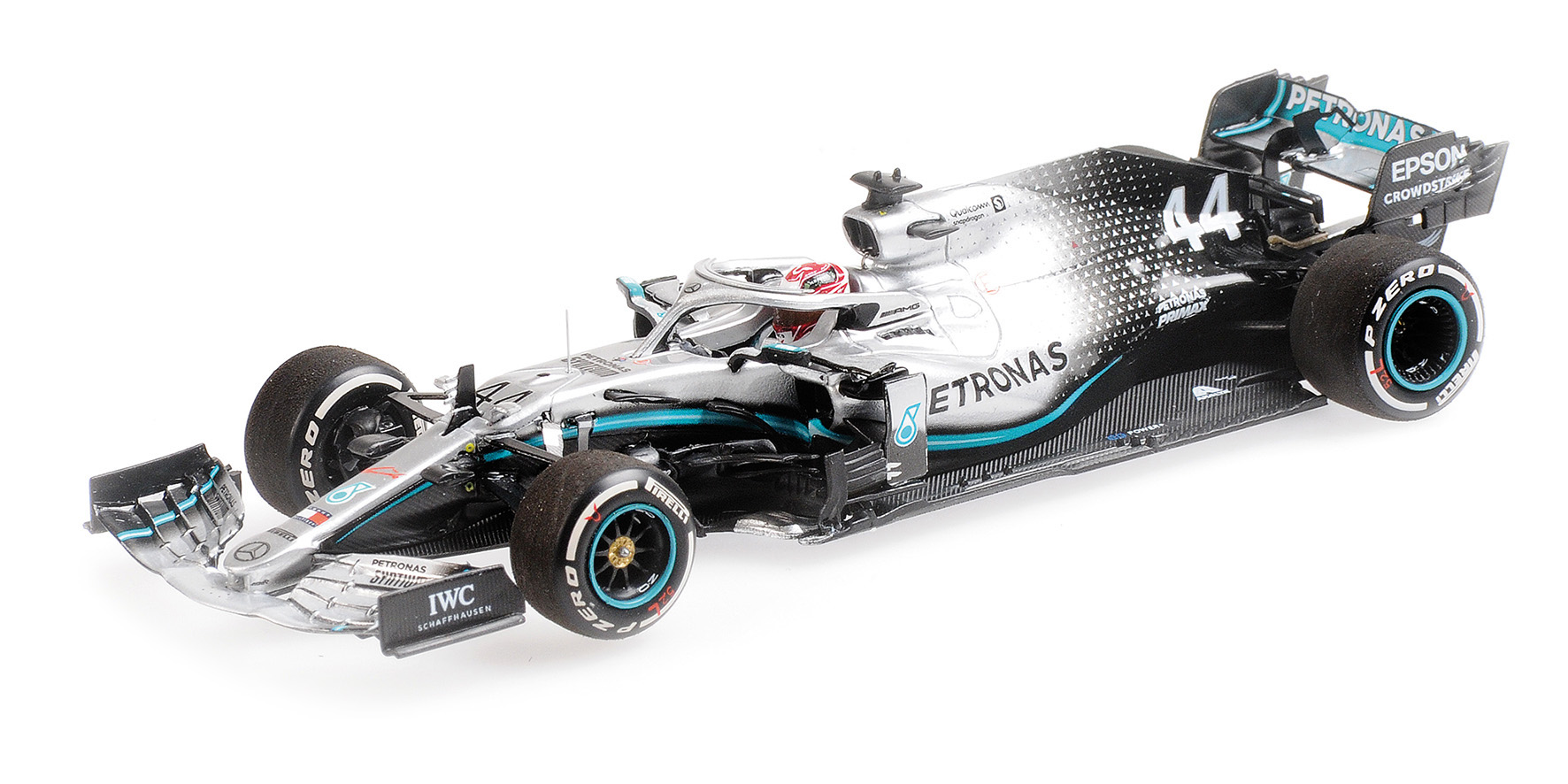 MERCEDES-AMG PETRONAS MOTORSPORT F1 W10 EQ POWER+ - LEWIS HAMILTON - WORLD CHAMPION USA GP 2019