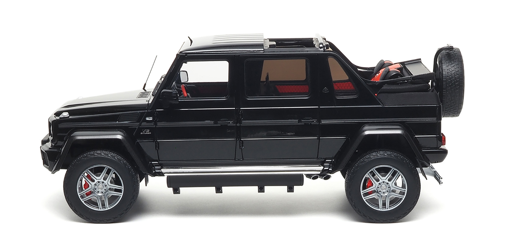 MERCEDES-MAYBACH-G650 LANDAULET (W463) - 2017 - BLACK METALLIC
