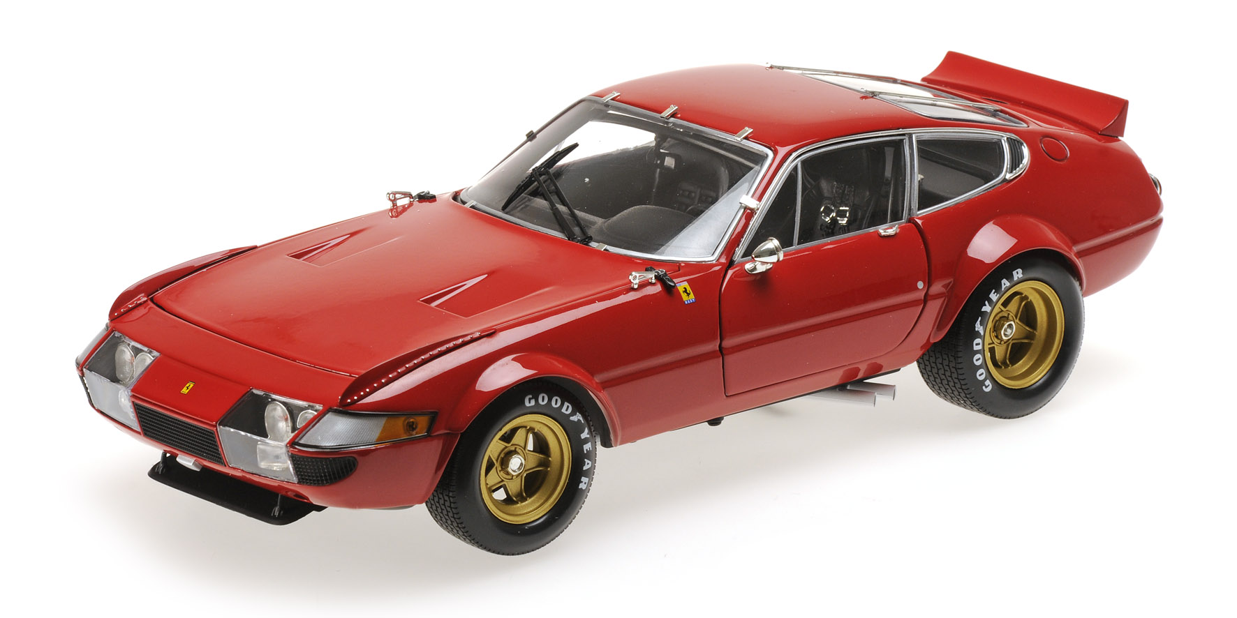FERRARI 365GTB/4 - PLAIN DECORATION RED (08165R)