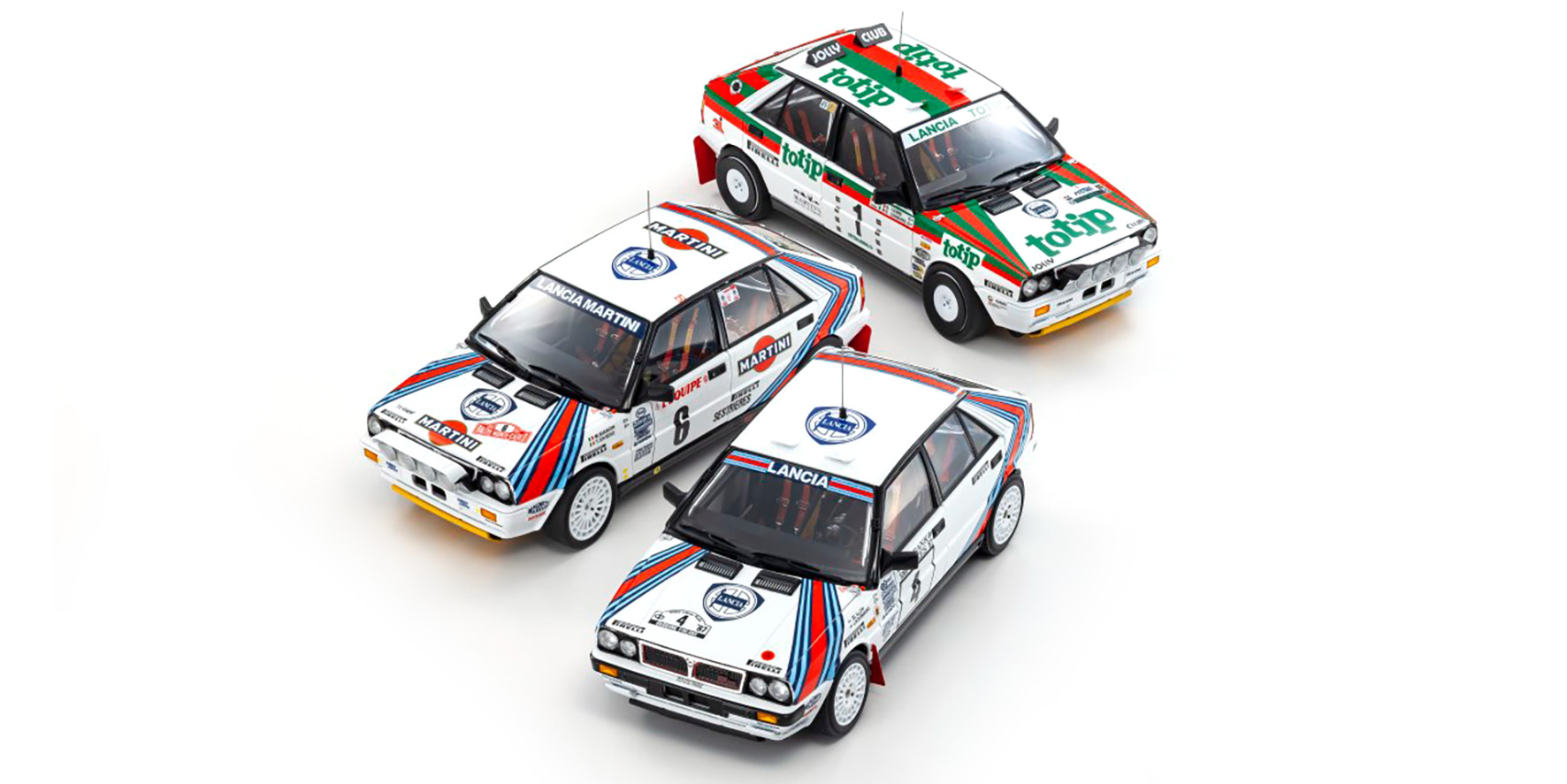 LANCIA DELTA HF 4WD - LANCIA MARTINI #6 - MONTE CARLO 1987 (08960A)