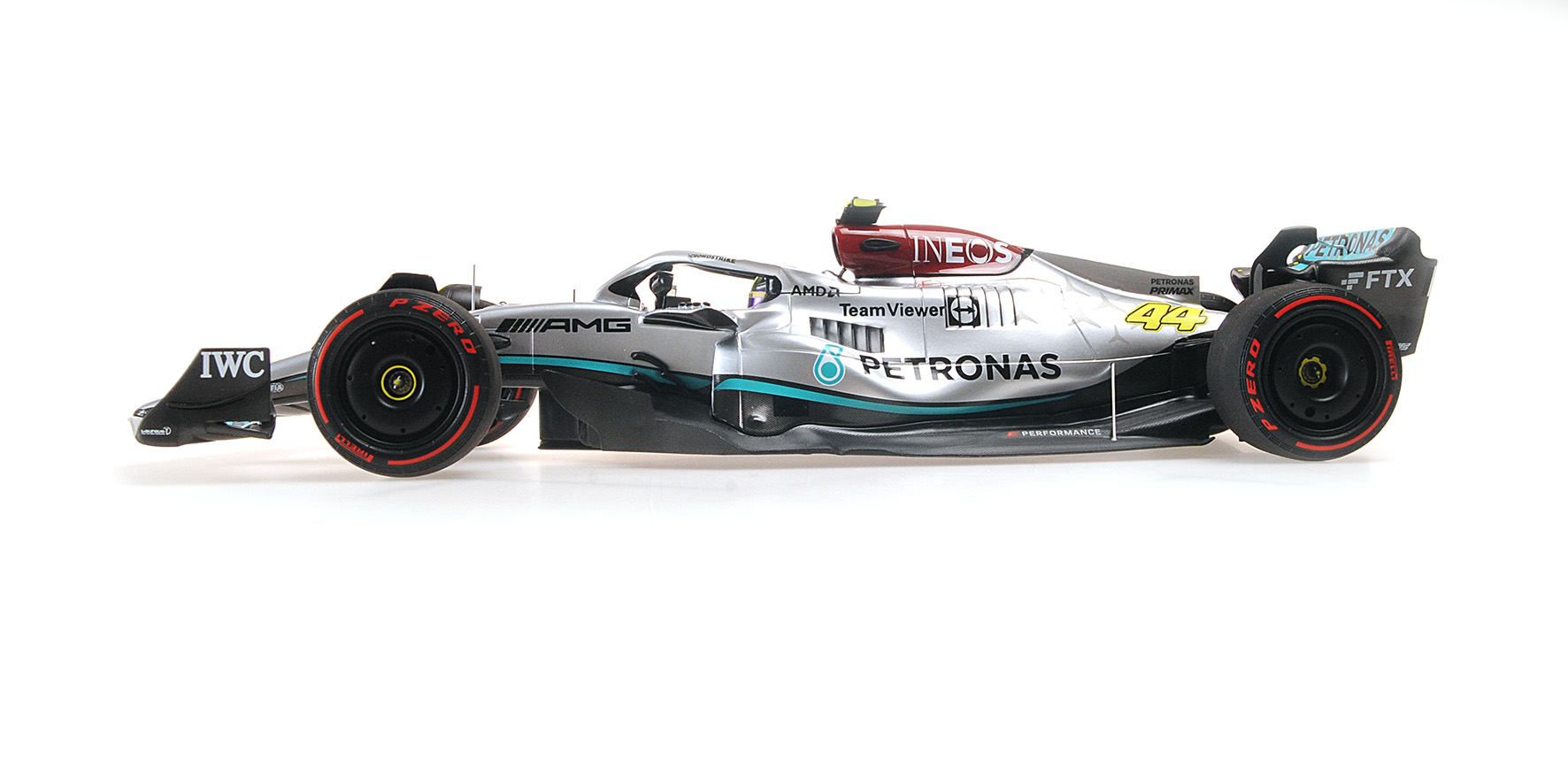 MERCEDES-AMG PETRONAS FORMULA ONE TEAM F1 W13 E PERFORMANCE - LEWIS HAMILTON - SPAIN GP 2022