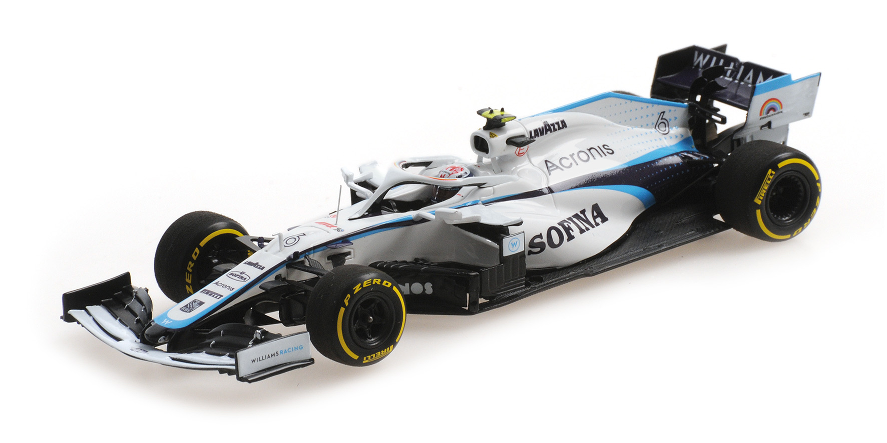 WILLIAMS RACING  FW43 - NICHOLAS LATIFI - HUNGARIAN GP 2020