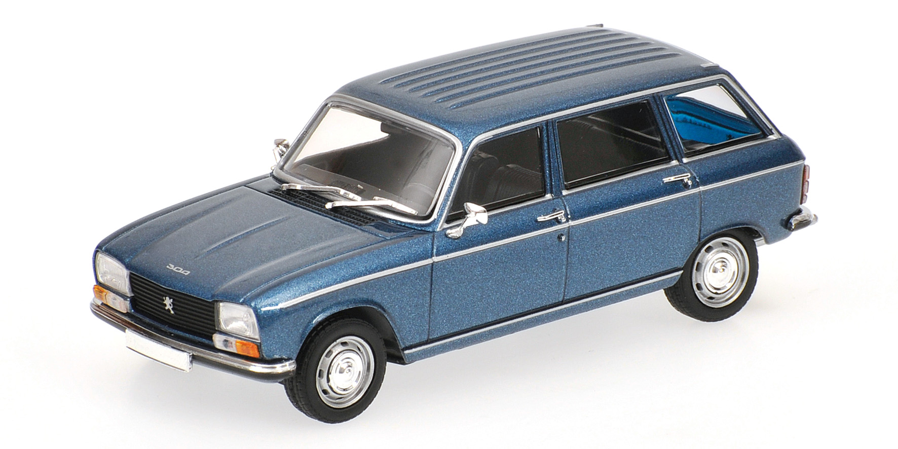 PEUGEOT 304 BREAK - 1971 - BLUE METALLIC
