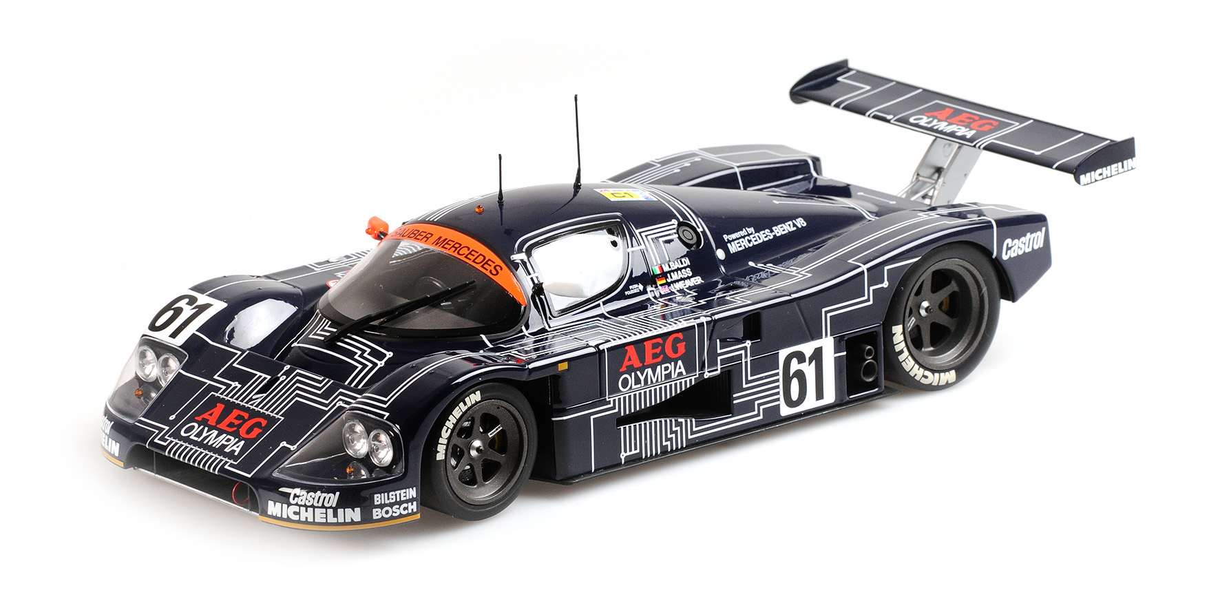 SAUBER MERCEDES C9 - BALDI/WEAVER/MASS - 24H LE MANS 1988